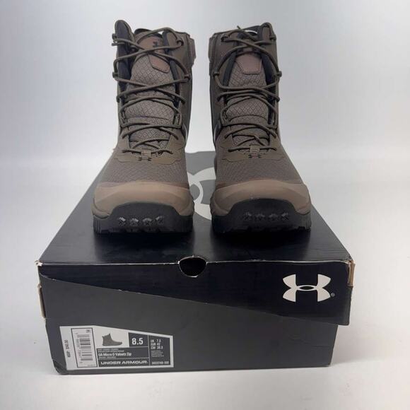 Under Armour Micro G Valsetz Zip Tactical Boots Size 8.5 Men\'s New main image 5
